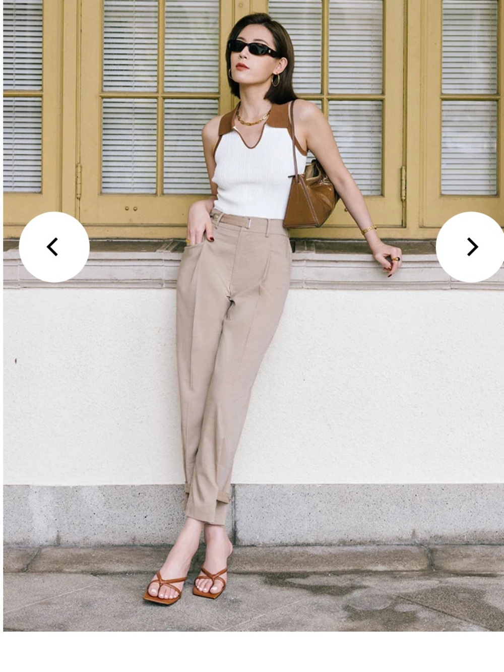 NWT Petite Studio x SuggyL Romi Pants Cream Size S $170
